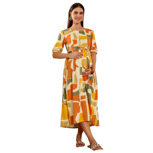 Cotton Maternity Dress for Women