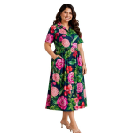Zipless Printed Cotton Maternity Wear