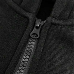 The Modern Soul Half Zipper Solid Hoodie for Men