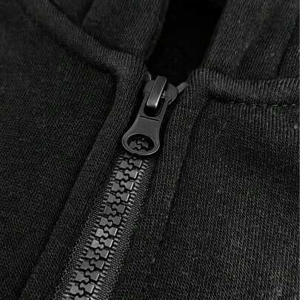 The Modern Soul Half Zipper Solid Hoodie for Men