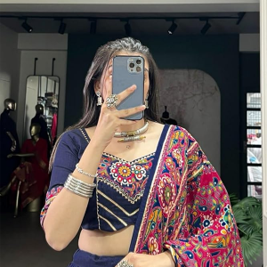 Women’s Dola Silk Lehenga Choli Set