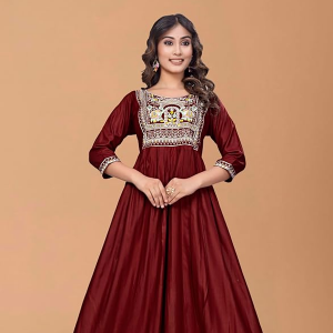 Women’s Embroidered Maternity Kurti