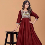 Women’s Embroidered Maternity Kurti