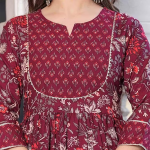Maternity And Feeding Zip kurti And pant Set