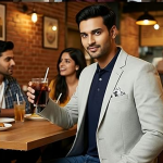Men's Slim Fit Formal Casual Blazer