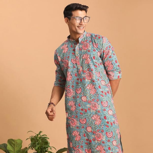Printed Kurta Pant Set