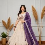 Embroidered Semi-Stitched Lehenga Choli
